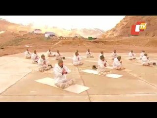 International Yoga Day | Himveers Of ITBP Practice Yoga At ITBP Joshimath, Uttarakhand