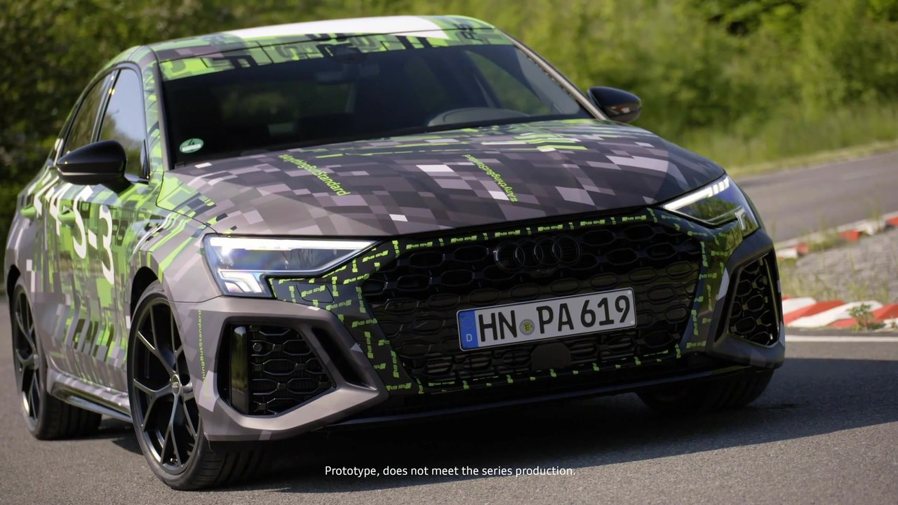 Der Audi RS 3 Prototyp Übersicht