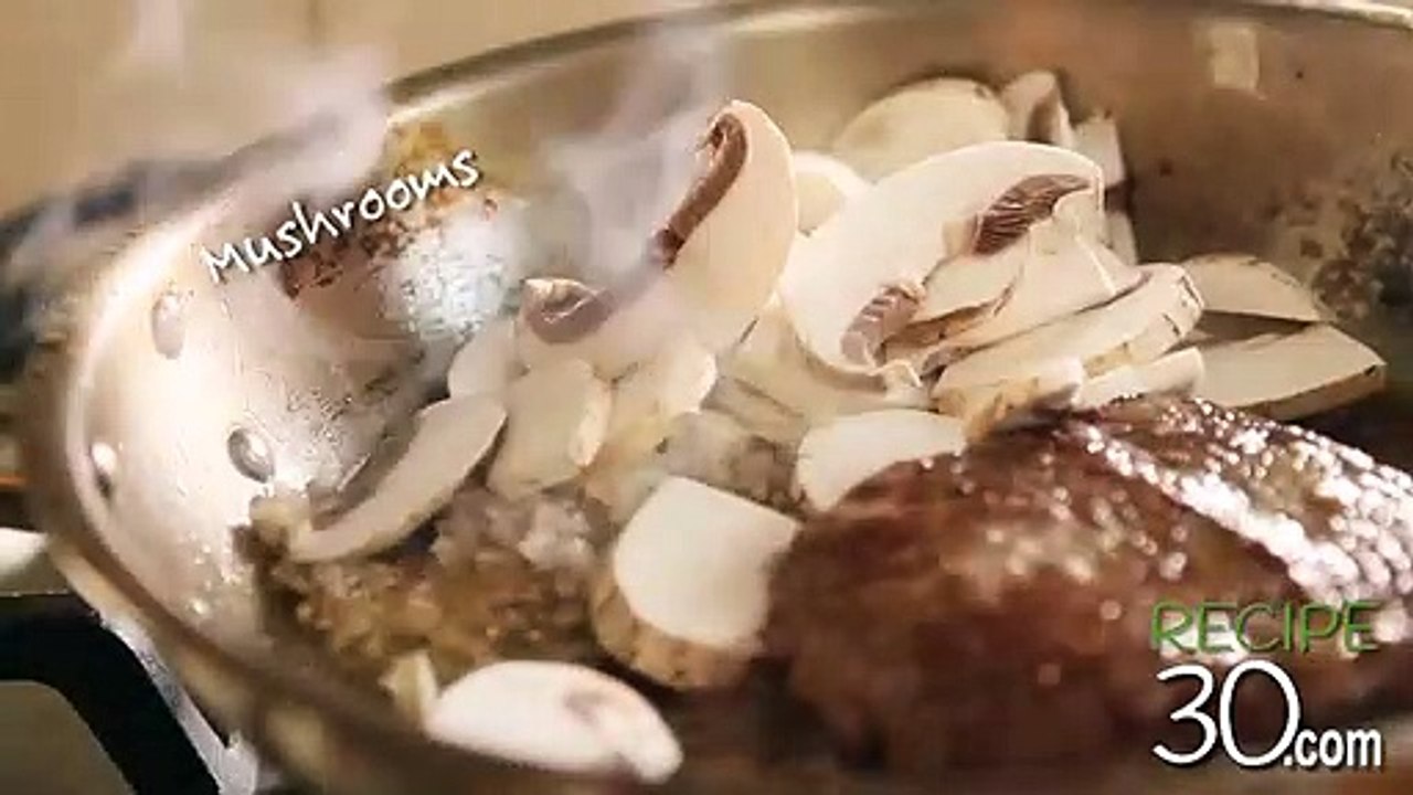 Steak Diane Recipe With Mushroom Sauce - Recipe30