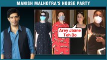 Kareena's Irritated Reaction, Karisma, Malaika, & Amrita Arora Arrive At Manish Malhotra's House