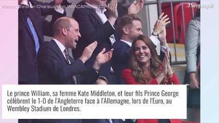 Kate et William de sortie avec George : trio de supporters exaltés pour le match Angleterre-Allemagne