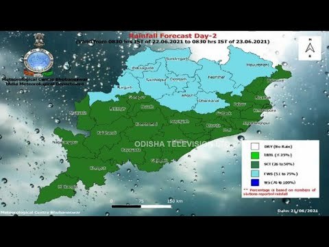 Yellow Warning For Thunderstorm, Rainfall In 11 Odisha Districts