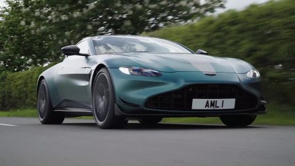 The new Aston Martin Vantage F1 Edition Driving Video