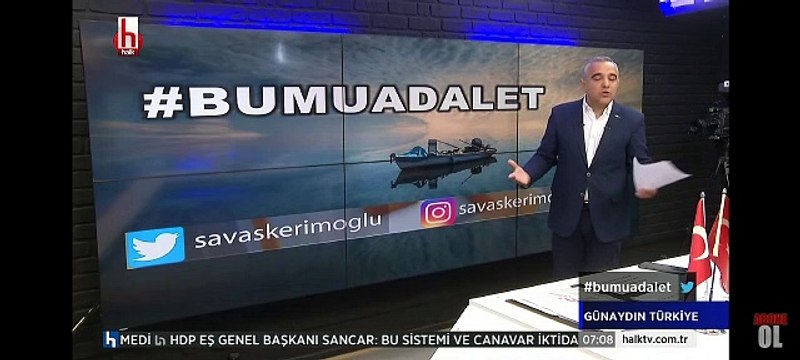 Halk TV sunucusu canlı yayında gözyaşlarını tutamadı! Etmeyin efendiler... Çocuklara kıymayın...