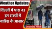 Weather Update: Bihar-Bengal में होगी Rain,Delhi सहीत इन राज्यों में पड़ेगी गर्मी | वनइंडिया हिंदी