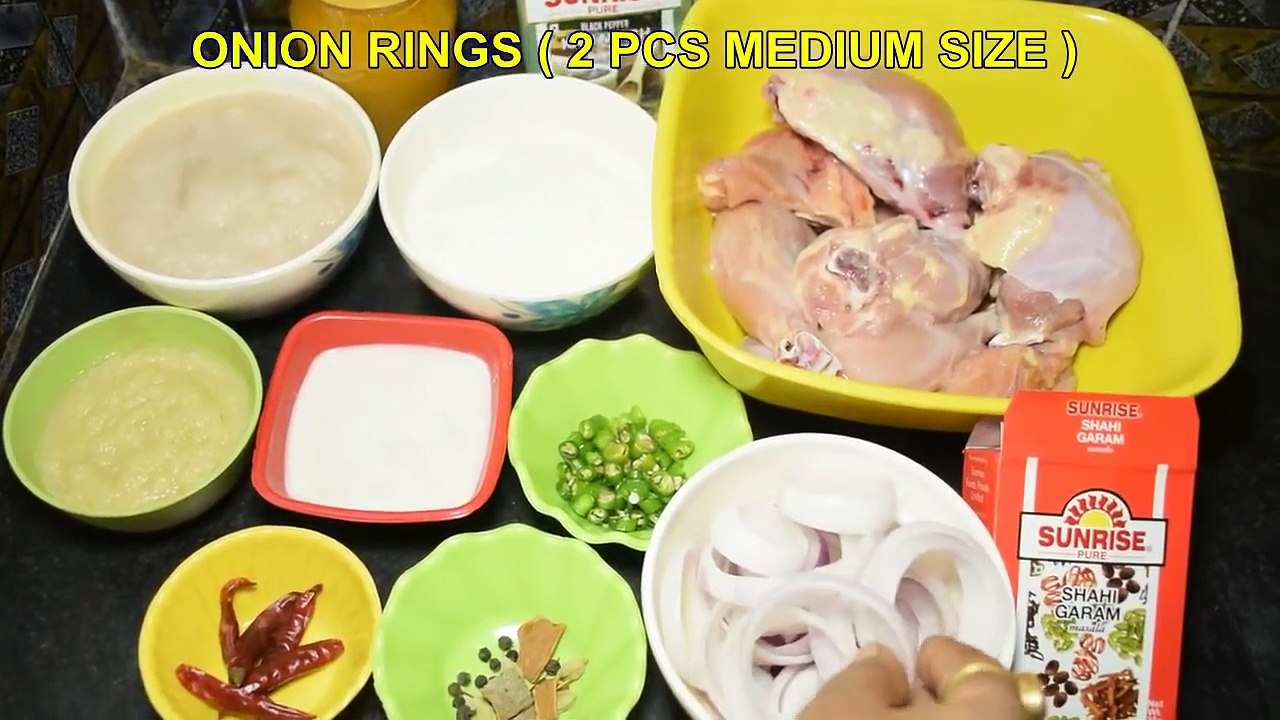 Chicken Rezala - Kolkata Style Bengali Chicken Rezala Recipe