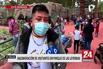 Ciudadanos denuncia que Parque de las Leyendas permite ingreso de visitantes pese a que excedió su aforo