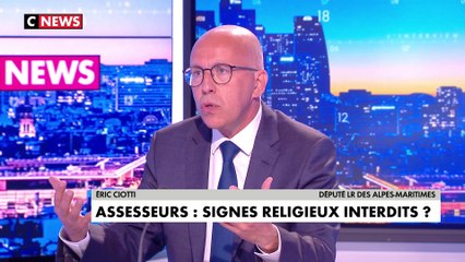 Eric Ciotti : «Le voile est un outil d'asservissement»