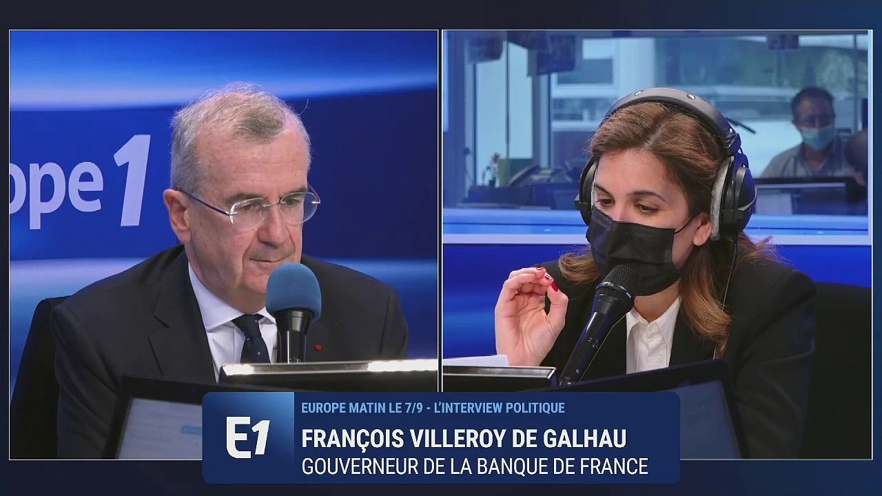 "Notre prévision de croissance de 5,75% est raisonnable ", maintient François Villeroy de Galhau