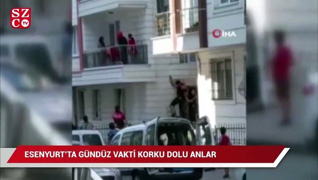 Esenyurt’ta gündüz vakti korku dolu anları
