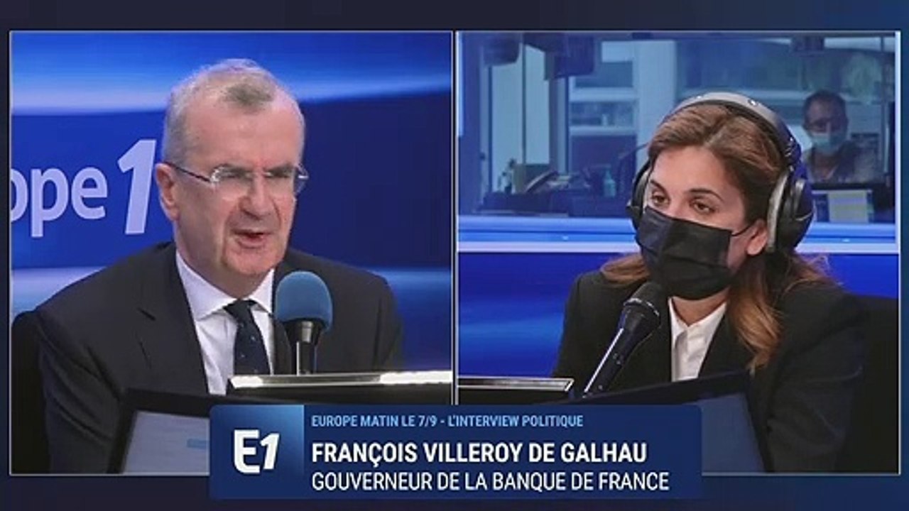 "Nous allons mesurer les anticipations de l'inflation", annonce François Villeroy de Galhau