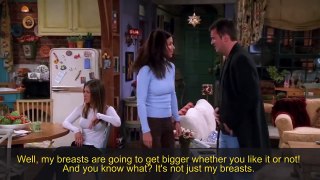 Learn English With Tv Series: Monica'S Boob Job