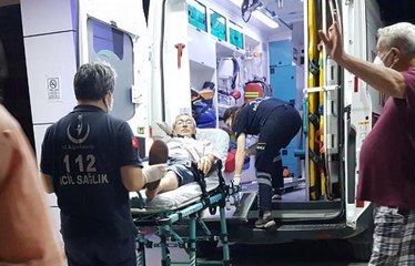 BAHÇEDE OTURURKEN YORGUN MERMİYLE YARALANDI