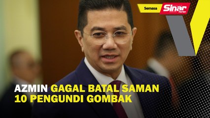 Azmin gagal batal saman 10 pengundi Gombak