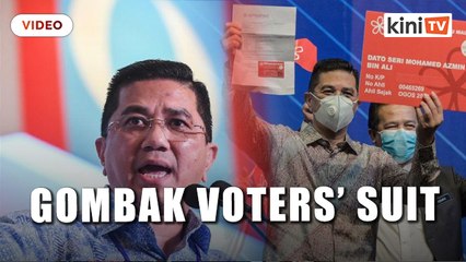 Download Video: Azmin fails to strike out Gombak voters’ suit