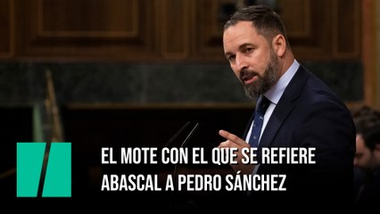 Abascal llama “Narciso Sánchez” a Pedro Sánchez