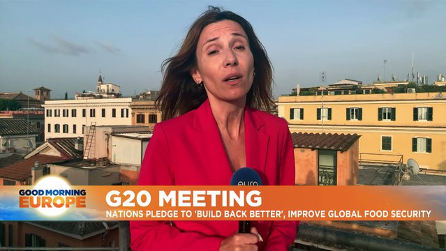 G20 talks in Italy yield pledge to fight hunger in Africa and climate change