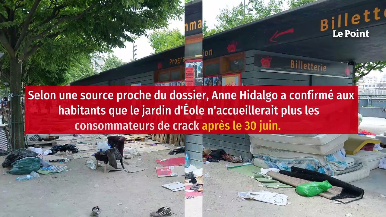 Paris : Hidalgo promet de bouter les toxicomanes hors du jardin d’Éole dès ce mercredi