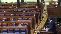 Abascal acusa a Casado y Arrimadas de haber permitido los indultos al no votar a favor de su moción de censura de 2020