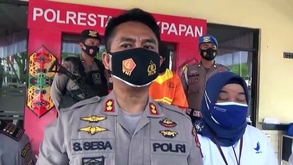 Polresta Balikpapan Amankan Ribuan Pil Double "L"