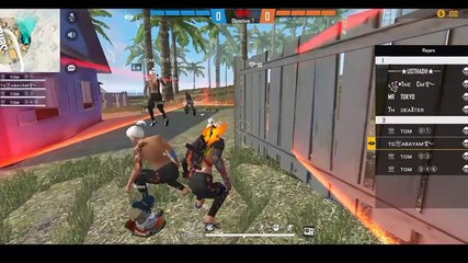 Garena - Free fire game play | Tom gamers | Squad vs squad | Guild war