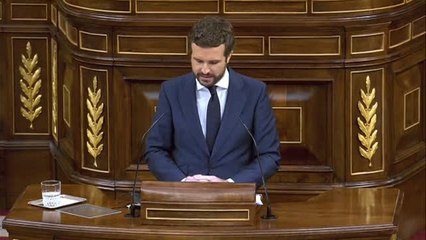 Casado anuncia que el PP ha recurrido ya al Tribunal Supremo la concesión de los indultos