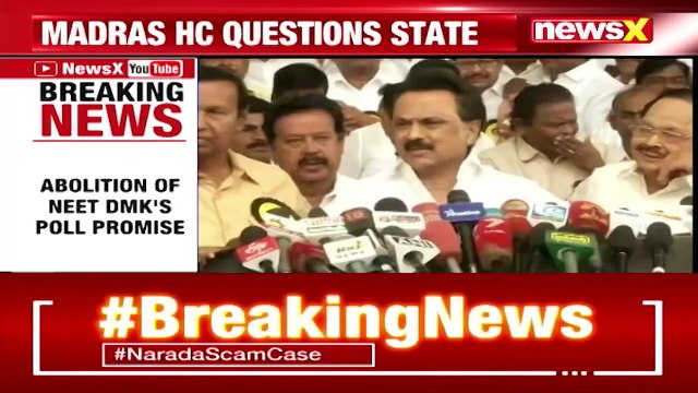 Madras HC Questions TN Govt Over NEET Panel Move Over Abolition Of NEET NewsX