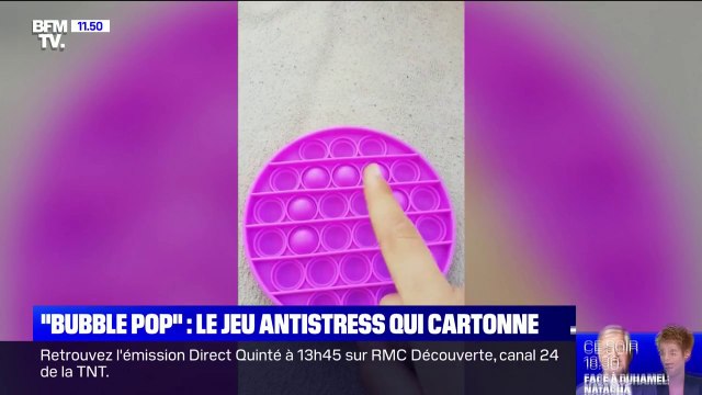 Qu'est-ce que le phénomène Bubble pop , ce jeu antistress qui cartonne ? BFMTV répond à vos questions