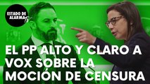 El PP responde alto y claro a Vox sobre la moción de censura contra Sánchez: “No seamos mentirosos”