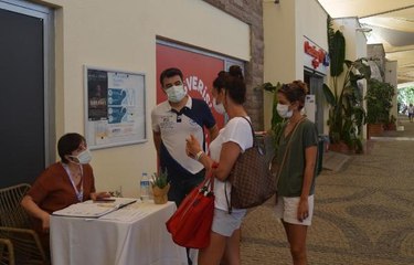 MARİNADA AŞI UYGULAMASINA YOĞUN İLGİ