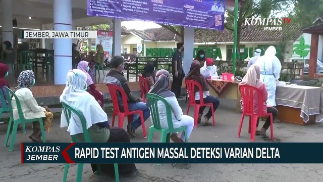 Rapid Test Antigen Massal Deteksi Covid-19 Varian Delta