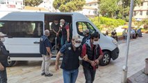 Didim'de villada yakalanan terör örgütü TKİP şüphelisi 4 kişi adliyeye sevk edildi