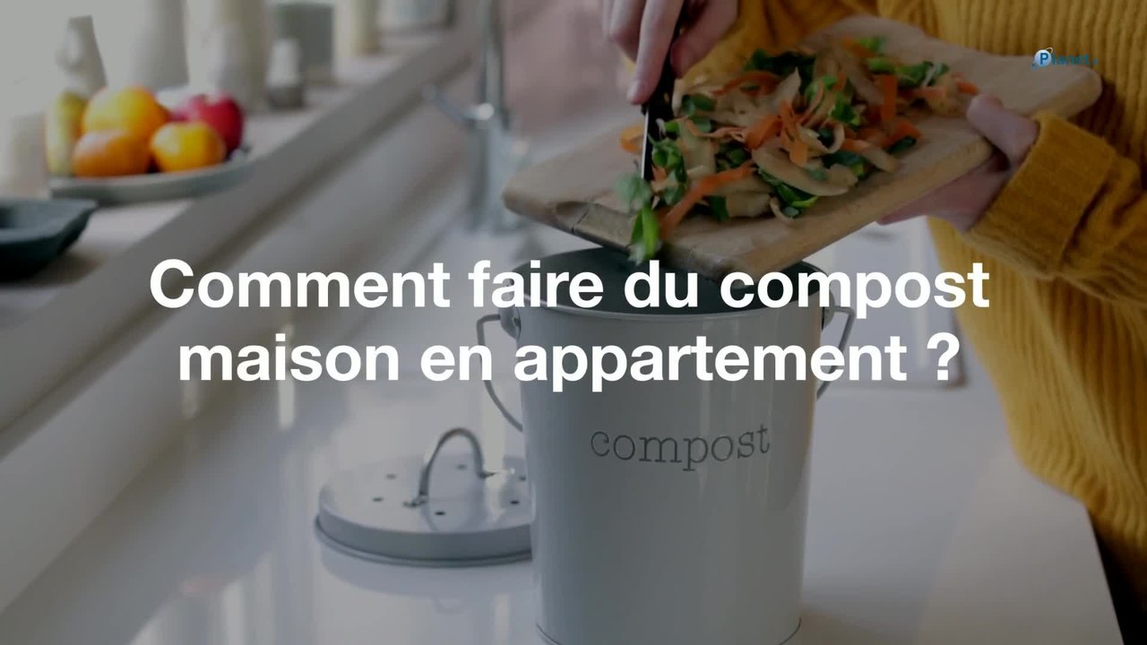 Comment faire du compost maison en appartement ?