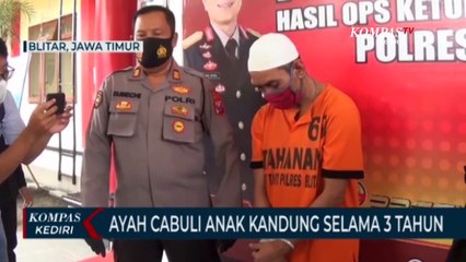 Seorang Pria Tega Cabuli Anak Kandungnya Selama 3 Tahun