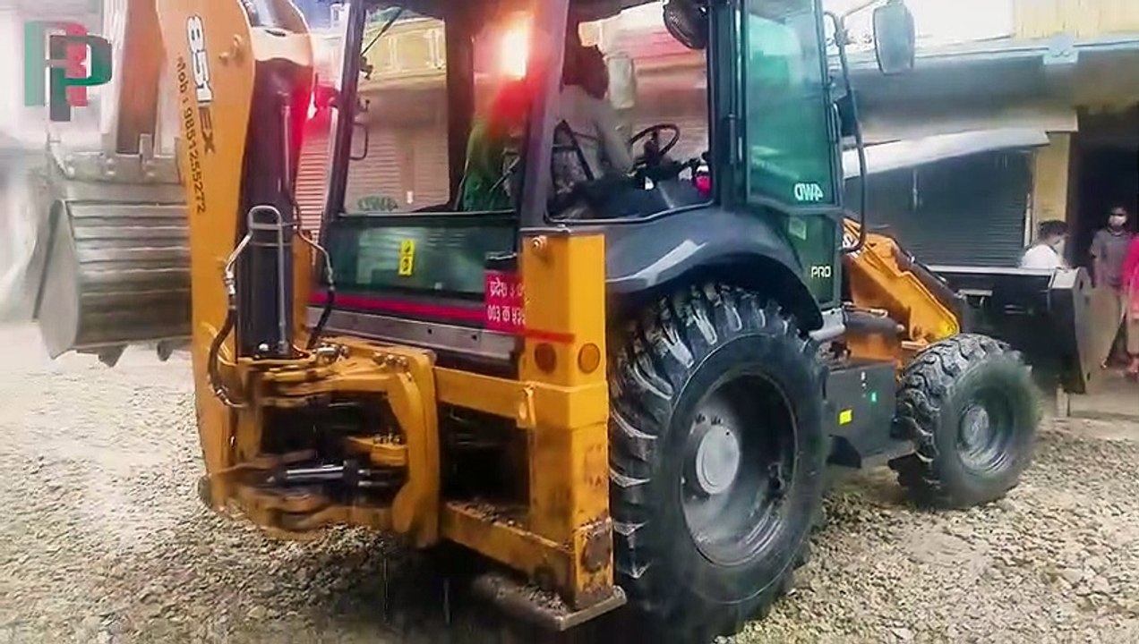 Laying Ballast On The Road Working By Case Loader - Case Loader Video | Case Backhoe Dozer|RoadPlan