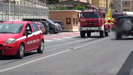 Ancona - Vigili del Fuoco donano automezzi a colleghi albanesi (30.06.21)