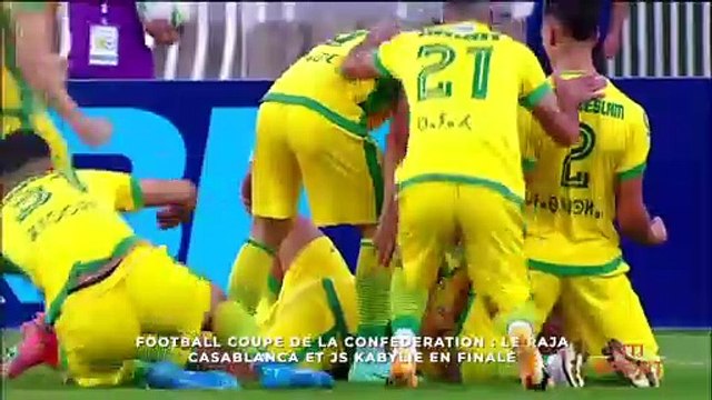 Football coupe de la confédération: Le raja Casablanca et JS Kabylie en finale