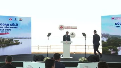 Gölbaşı Mogan Gölü Kıyı Bandı Çevre Düzenlemesi ve Bisiklet Yolu Açılış Töreni