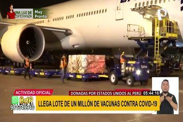 Sagasti: "Dejaremos al próximo gobierno la cantidad suficiente de vacunas para poder proteger a todos los peruanos"