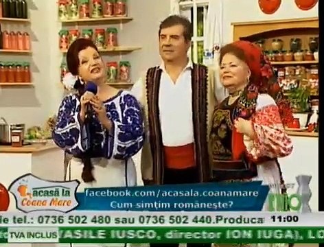 Viorica Podgoreanu - Cantati, lautari, mai tare (Acasa la Coana Mare - ETNO TV - 02.11.2013)
