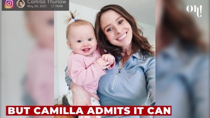 Camilla Thurlow opens up about becoming a mum in the pandemic