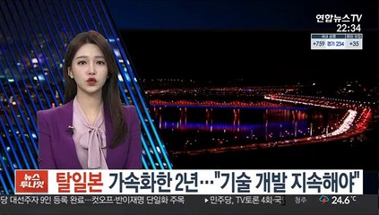 '탈일본' 가속화한 2년…"기술 개발 지속해야"