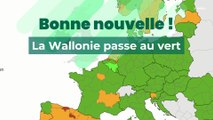 Bonne nouvelle : la Wallonie va passer au vert sur la carte de l'ECDC