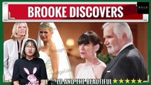CBS The Bold and the Beautiful Spoilers Brooke discovers the truth, destroys Quinn's wedding