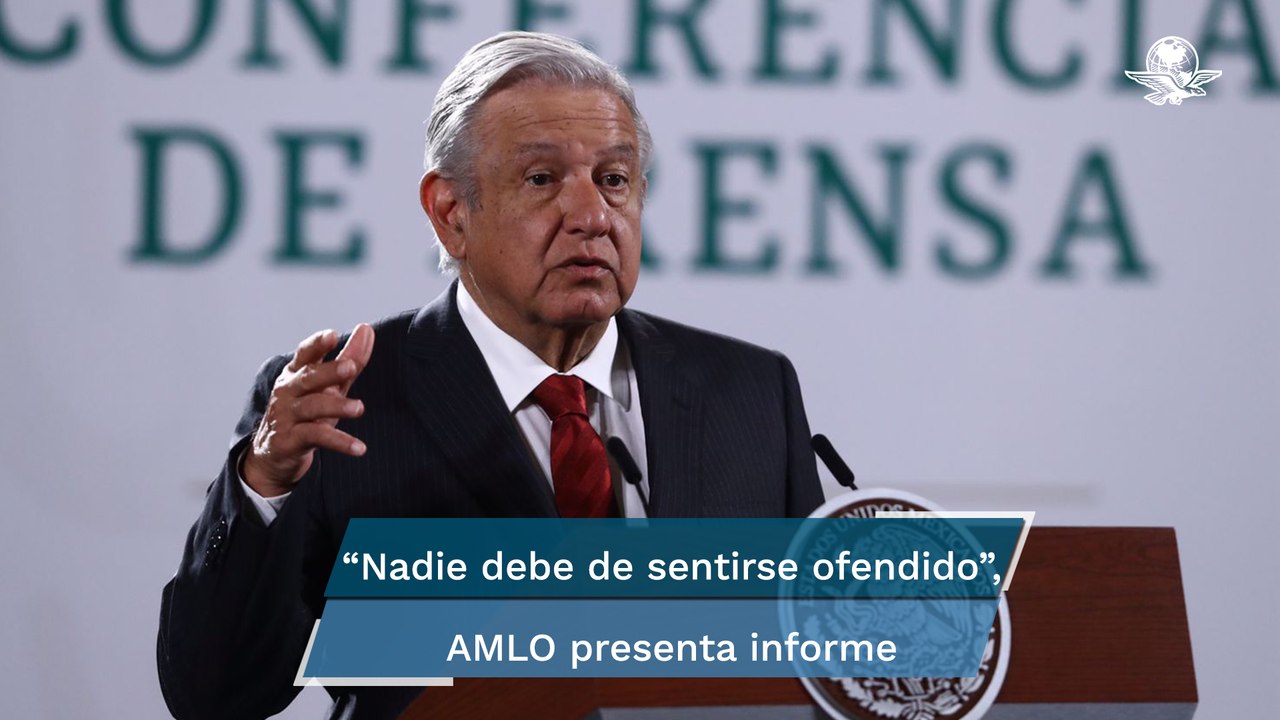 Presenta AMLO informe “Quién es quién en las mentiras de la semana”