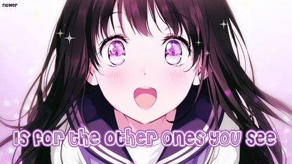 Nightcore - Used To Be (Chelsea Collins) [L.O.V.E] - Lyrics