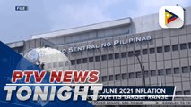 BSP projects the June 2021 inflation to still hover above its target range