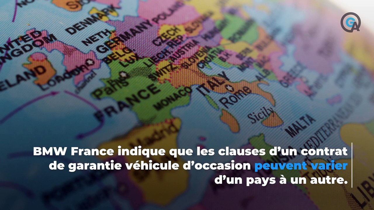 BMW occasion importée d'Allemagne : elle bénéficie de la garantie BMW Premium Selection ?