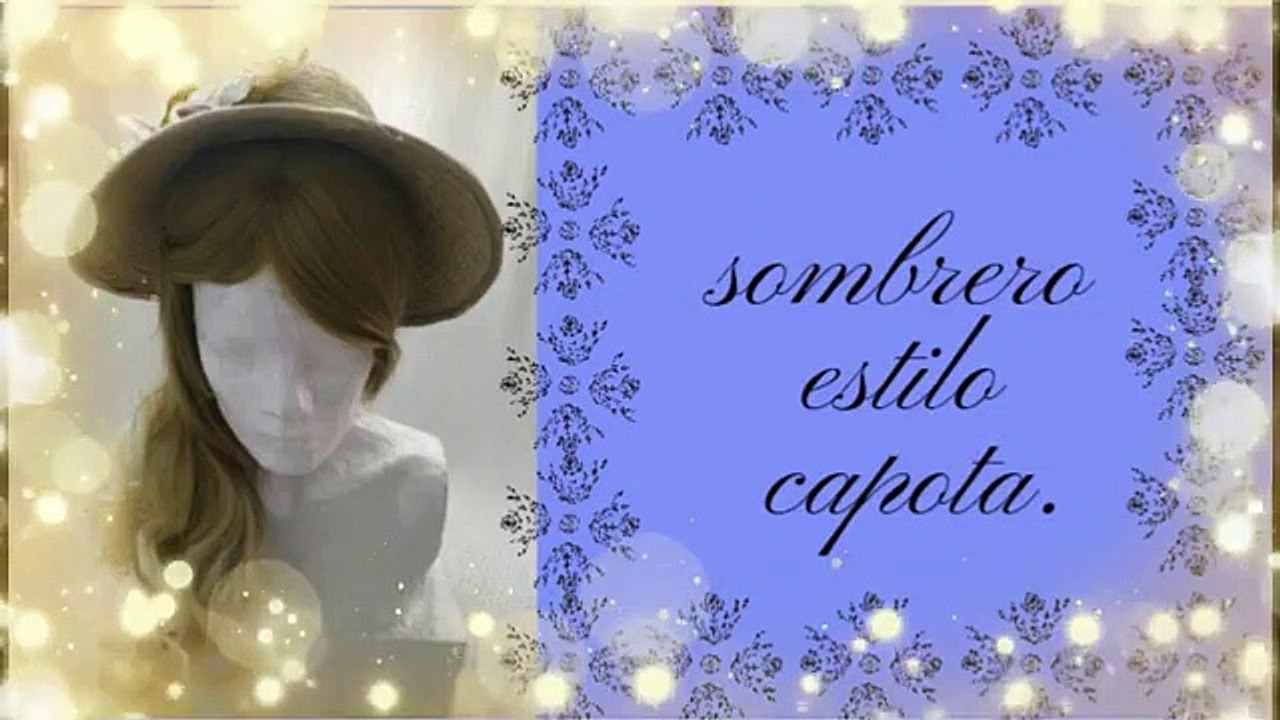 SOMBRERO ESTILO CAPOTA 3