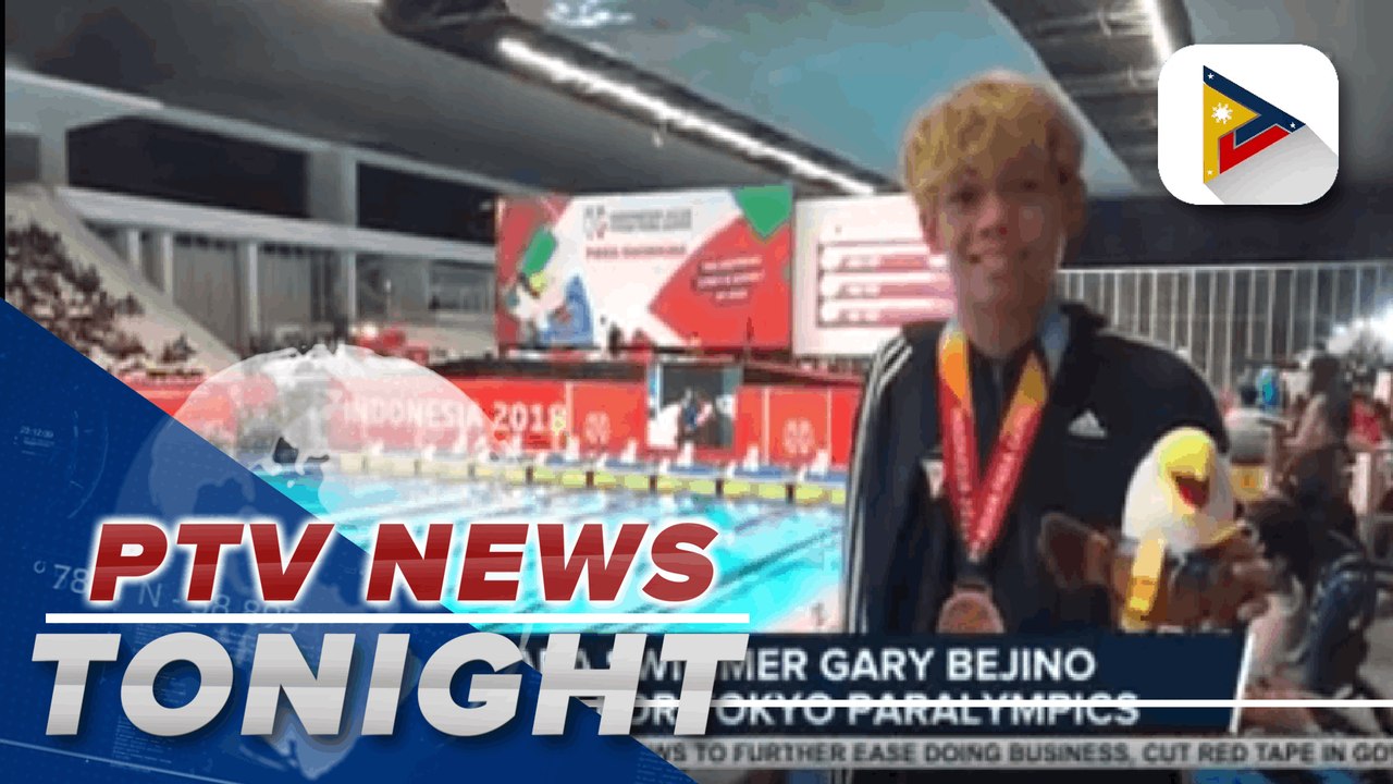 PH Para Swimmer Gary Bejino qualifies for Tokyo Paralympics